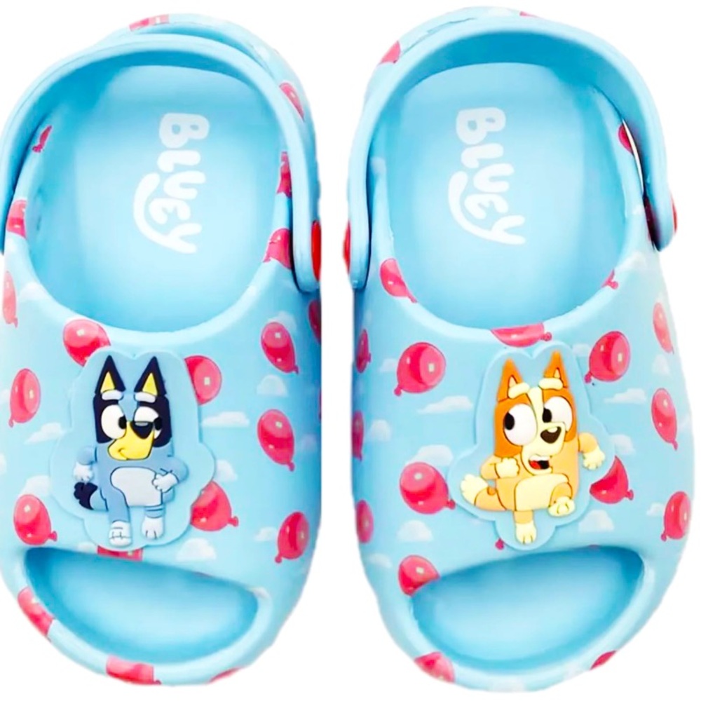BRAND NEW- 2 for $14.00 Bluey & Bingo Toddler Kids Comfort Sandals